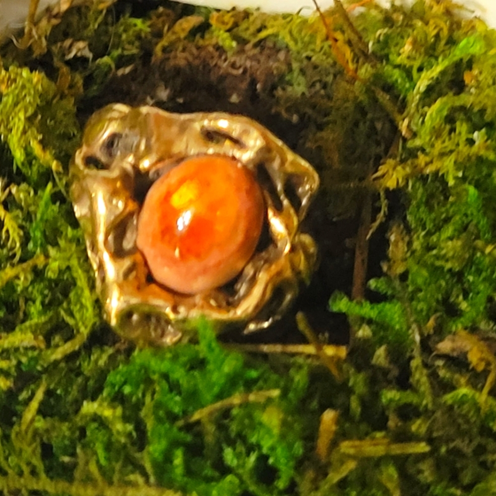 14 kt mexican opal ring SALE!!